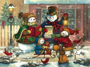 Song for the Season - 350pc Family Jigsaw Puzzle by Cobble Hill  			  					NEW