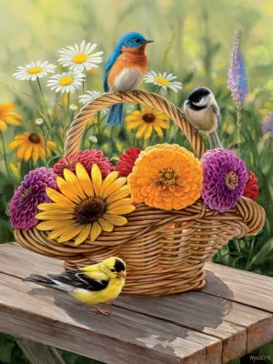 Summer Bouquet - 275pc Easy Handling Puzzle by Cobble Hill  			  					NEW