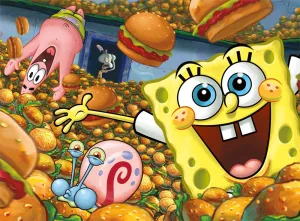 SpongeBob SquarePants - 500pc Jigsaw Puzzle by Aquarius  			  					NEW