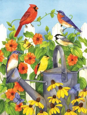 Picket Fence Perchers - 500pc Jigsaw Puzzle By Sunsout  			  					NEW