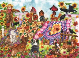 Autumn Garden Quilts - 1000pc Jigsaw Puzzle By Sunsout  			  					NEW