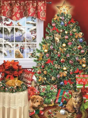 Cat Tree - 1000pc Jigsaw Puzzle By Sunsout  			  					NEW