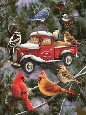 Pickup Feeder - 500pc Jigsaw Puzzle By Sunsout  			  					NEW