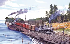 Crossing Columbia - 550pc Jigsaw Puzzle By Sunsout  			  					NEW