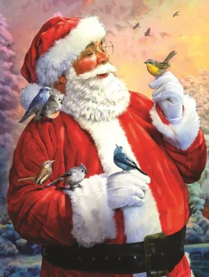 Santa's Morning Meeting - 300pc Jigsaw Puzzle By Sunsout  			  					NEW