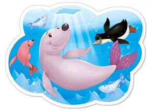 Life under the Arctic Ice - 15pc Jigsaw Puzzle By Castorland