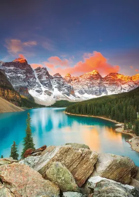 Moraine Lake, Banff National Park, Canada - 1000pc Jigsaw Puzzle by Educa  			  					NEW