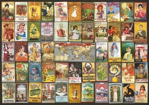 Tea Bag Collage - 1000pc Jigsaw Puzzle By D-Toys  			  					NEW