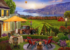 Wine Country - 1000pc Jigsaw Puzzle by Vermont Christmas Company  			  					NEW