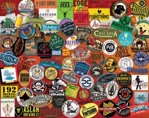 Pacific Northwest Beers - 1000pc Jigsaw Puzzle By White Mountain  			  					NEW