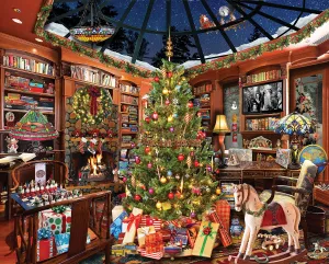 Christmas, Seek &amp; Find - 1000pc Jigsaw Puzzle By White Mountain  			  					NEW