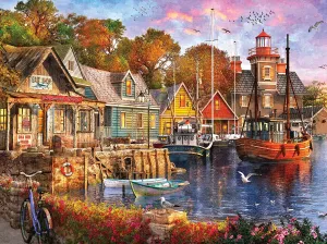 Harbor Evening - 1000pc Jigsaw Puzzle By White Mountain  			  					NEW