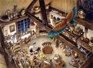Wooden Workshop - 1000pc Jigsaw Puzzle by Anatolian