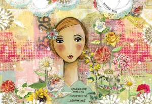 Joyful Girl - 1000pc Jigsaw Puzzle by Lang  			  					NEW