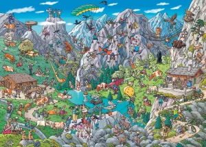 Tanck: Alpine Fun - 1000pc Jigsaw Puzzle By Heye  			  					NEW