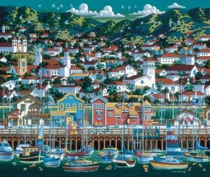Santa Barbara - 1000pc Jigsaw Puzzle by Dowdle