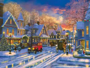 Small Town Holiday - 300pc Jigsaw Puzzle By Sunsout