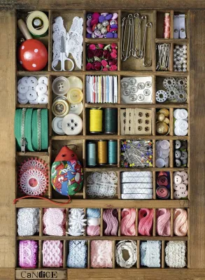 The Sewing Box - 500pc Jigsaw Puzzle by Ravensburger