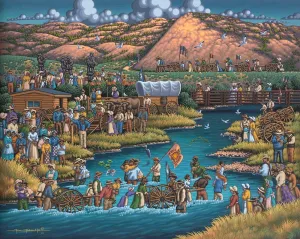 Pioneer Trek - 500pc Jigsaw Puzzle by Dowdle
