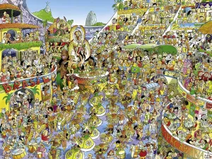 Prades: Carnival in Rio - 1500pc Jigsaw Puzzle By Heye  			  					NEW