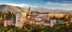 View of the Alhambra - 600pc Jigsaw Puzzle By Castorland  			  					NEW