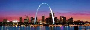 Cityscape: St. Louis - 1000pc Panoramic Jigsaw Puzzle by Masterpieces
