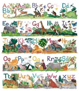 Winteringham: Alphabet - 300pc Jigsaw Puzzle by Pomegranate  			  					NEW