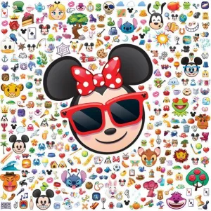 Disney Emoji: Emoji Minnie - 300pc Jigsaw Puzzle by Ceaco  			  					NEW