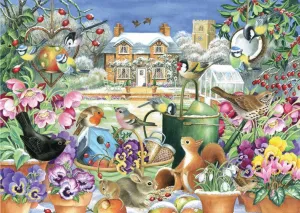 Winter Garden - 1000pc Jigsaw Puzzle By Falcon  			  					NEW