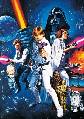 Star Warsâ„¢: A New Hope - 300pc Large Format Jigsaw Puzzle by Buffalo Games  			  					NEW