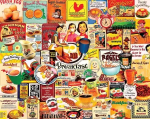 Breakfast - 1000pc Jigsaw Puzzle by White Mountain