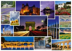 Take a Trip to France - 1000pc Jigsaw Puzzle by Schmidt  			  					NEW