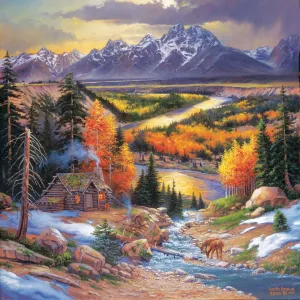 Fall Retreat - 500pc Jigsaw Puzzle by Sunsout  			  					NEW