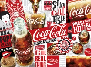Coca Cola: The Real Thing - 1000pc Jigsaw Puzzle By Buffalo Games  			  					NEW