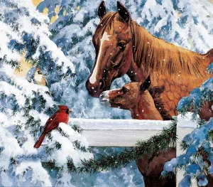 Neighbors and Friends - 300pc Large Format Jigsaw Puzzle by Sunsout