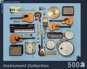 Musical Instruments - 500pc Jigsaw Puzzle by New York Puzzle Company