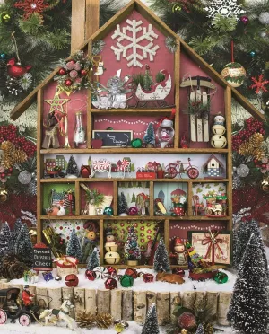 Christmas Country Home - 1000pc Jigsaw Puzzle By Springbok