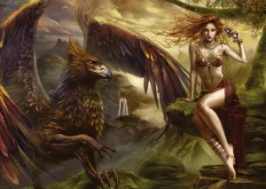 Ortega: Eagle Queen - 2000pc Jigsaw Puzzle By Heye  			  					NEW