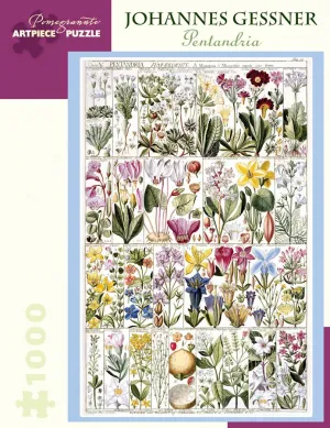 Gessner: Pentandria - 1000pc Jigsaw Puzzle by Pomegranate  			  					NEW