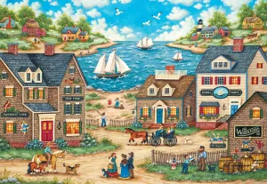Mr. Wiggins Whirligigs - 1000pc EzGrip Jigsaw Puzzle by Masterpieces  			  					NEW