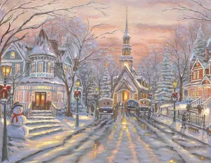 White Christmas - 500pc Jigsaw Puzzle By Springbok  			  					NEW