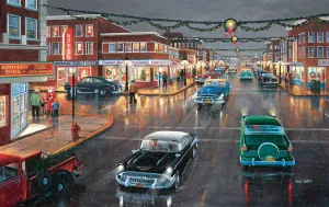 Main Street 'Tis the Season - 1000pc Jigsaw Puzzle by Sunsout  			  					NEW