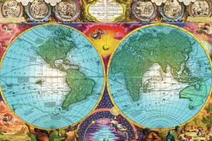 Antique Map - 3000pc Jigsaw Puzzle By Ravensburger