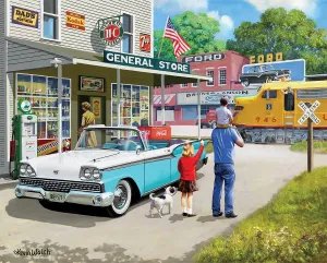 American Classics - 1000pc Jigsaw Puzzle By White Mountain  			  					NEW