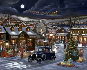 Rejoice in Christmas - 1000pc Jigsaw Puzzle by Vermont Christmas Company  			  					NEW