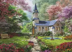 Blooming Garden by Dominic Davison - 300pc Jigsaw Puzzle by Eurographics
