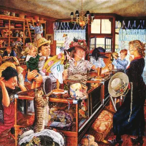 The Millinery Shop - 500pc Jigsaw Puzzle by SunsOut