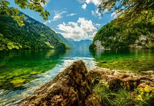 Lake Koenigsee in Germany - 1500pc Jigsaw Puzzle By Castorland