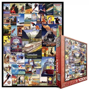 Canadian Pacific Adventures - 1000pc Jigsaw Puzzle by Eurographics