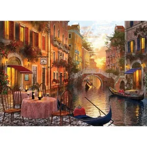 Sunsets: The Venetian Sunset - 1000pc Jigsaw Puzzle by Holdson  			  					NEW